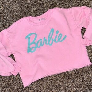 Barbie Pink and Blue Kids Sweatshirt